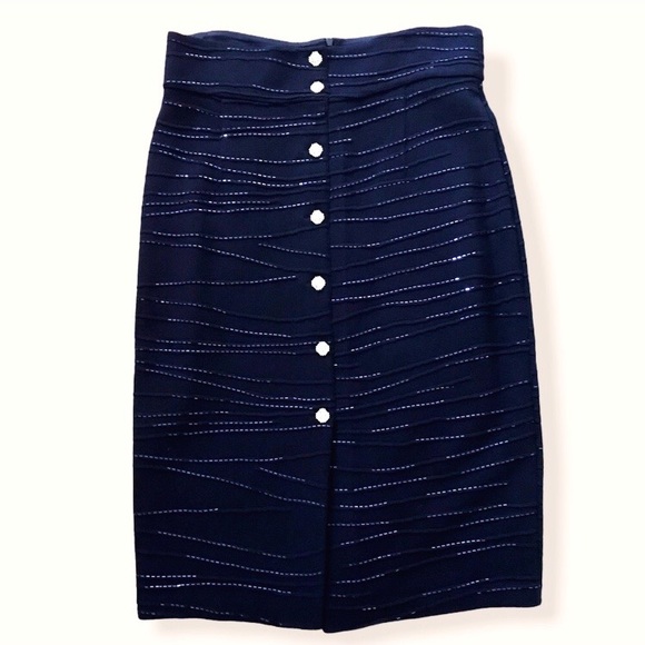 St. John Dresses & Skirts - 🌸St. John Evening By Marie Gray Navy Skirt Sz 14